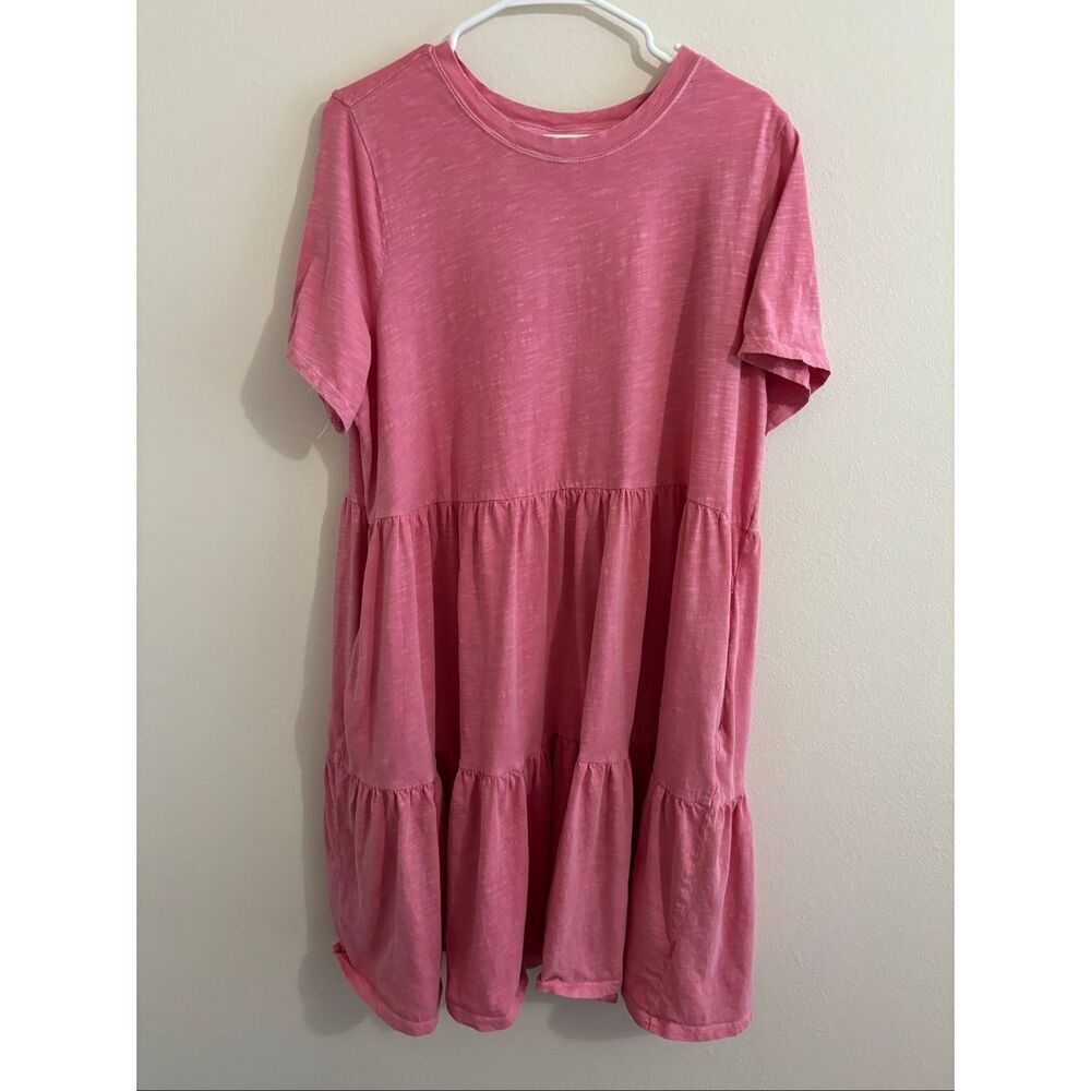 Old Navy Tiered Mini Swing Dress Szxlt